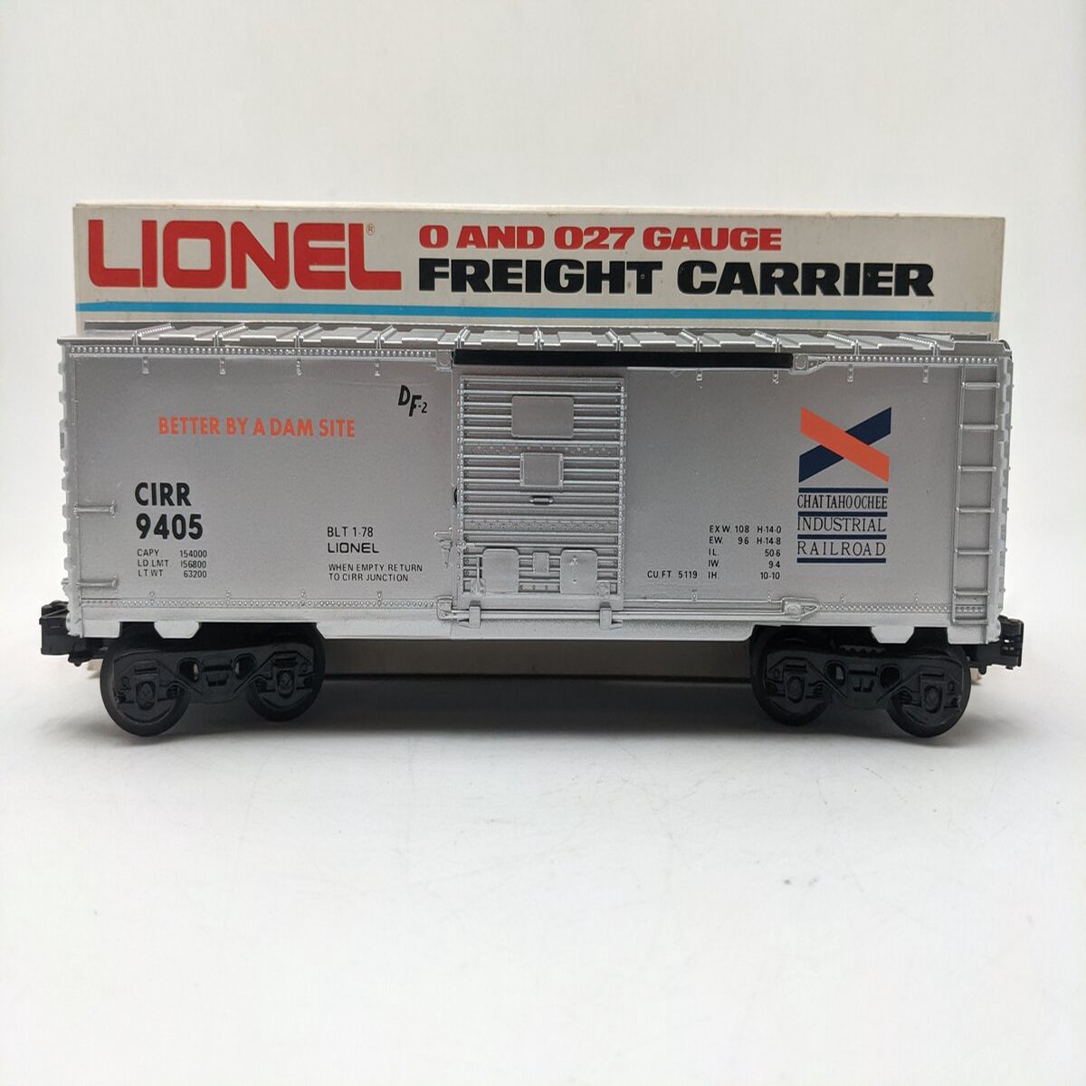 Lionel 6-9405 O Gauge Chattahoochee Industrial Boxcar #9405 EX/Box