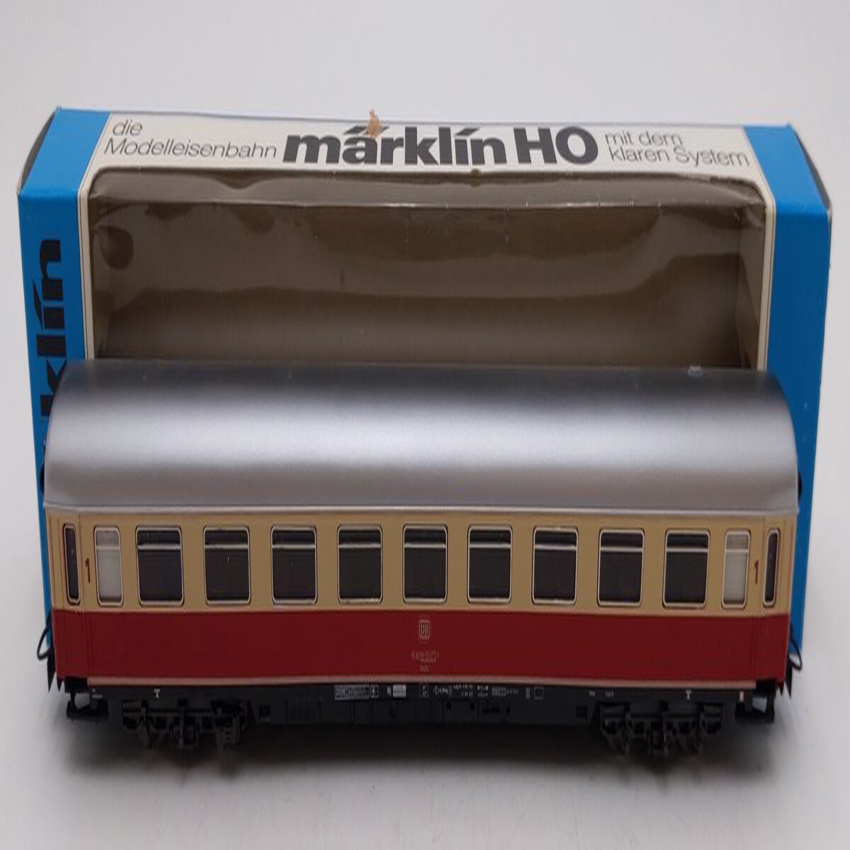 Marklin 4095 HO Scale DB TEE InterCity Coup Carriage Passenger Car EX/Box