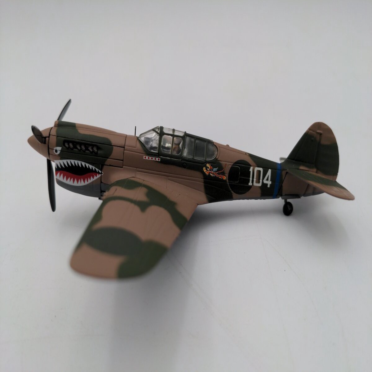 Corgi P40 1:72 Warhawk Maj Edward Plane VG