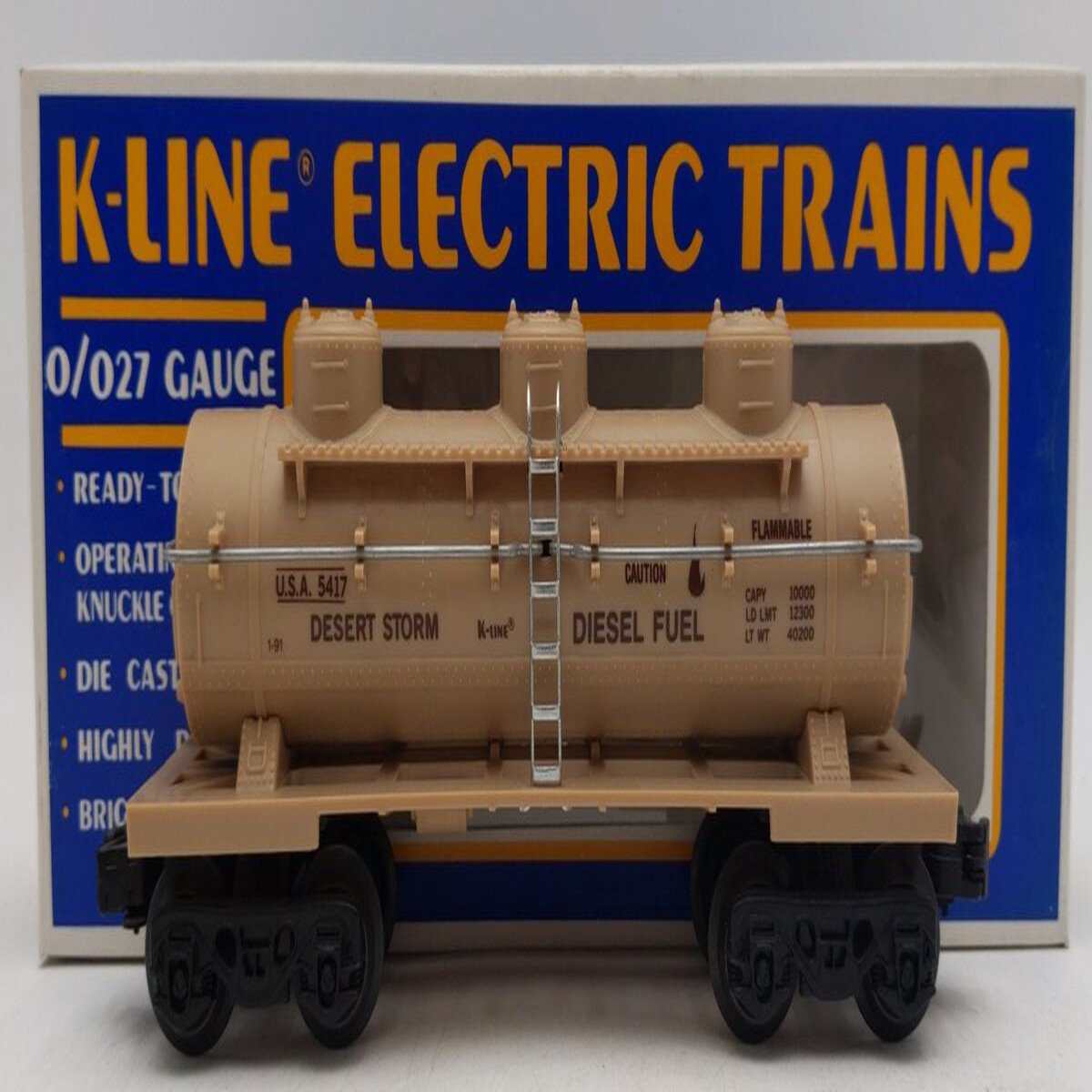 K-Line K5417 Desert Storm "Diesel Fuel" Tank Car EX/Box