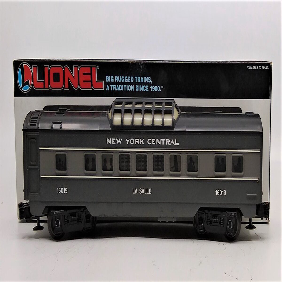 Lionel 6-16019 O Gauge New York Central "La Salle" Vista Dome Passenger Car LN/Box