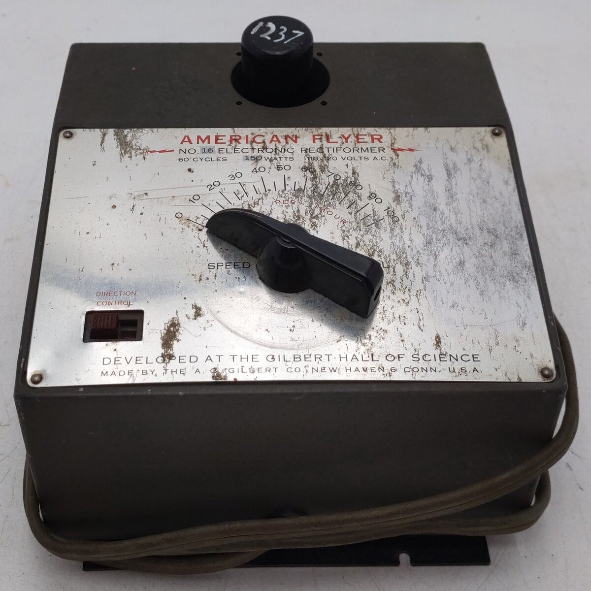 American Flyer 16 Vintage S Electronic Rectiformer VG