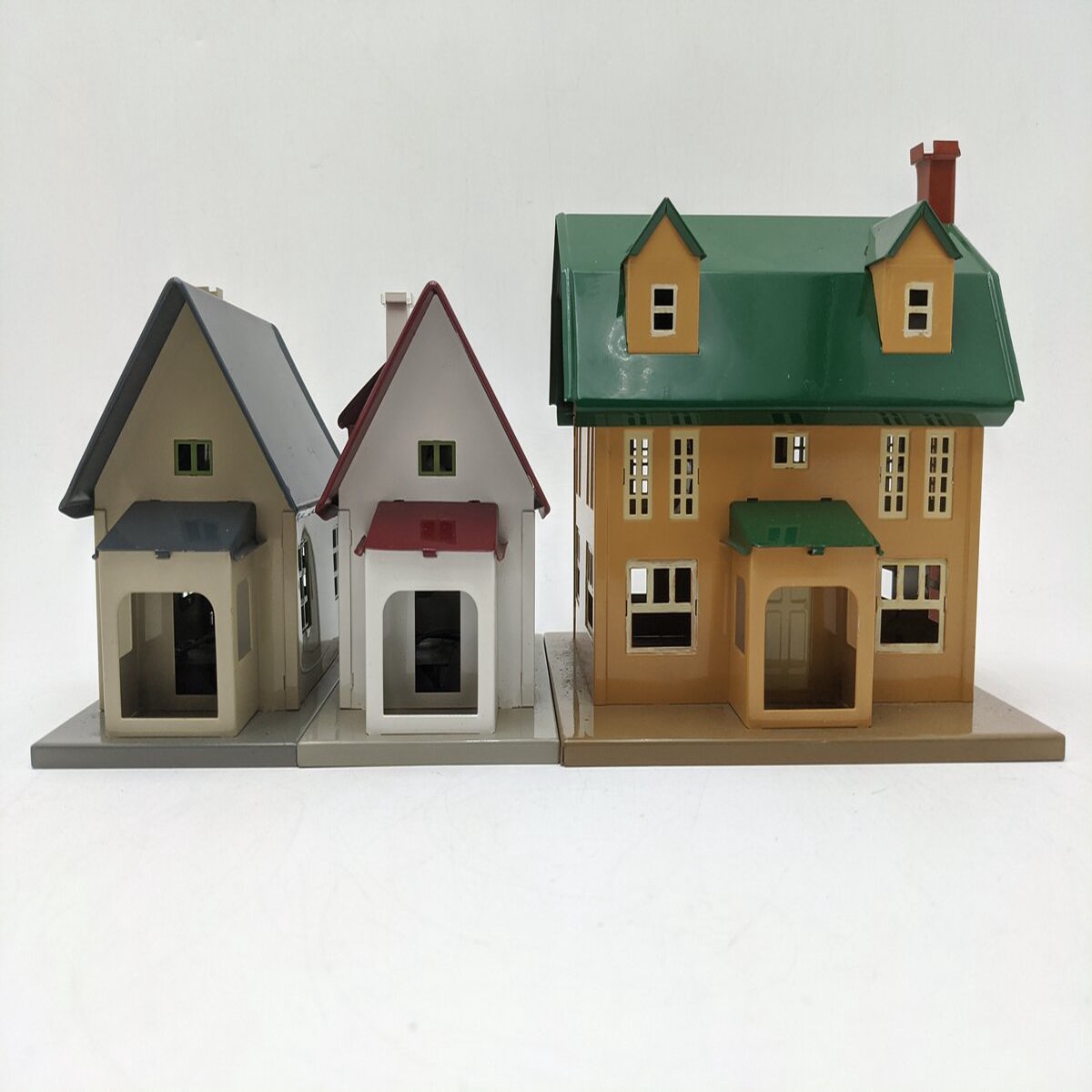 MTH 10-4059 O #192 Tinplate Villa Set (Set of 3) EX
