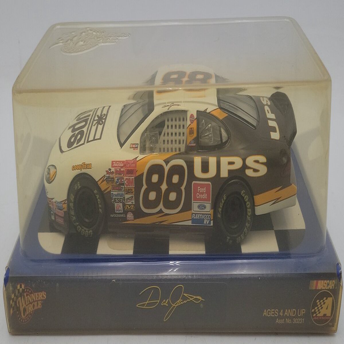 Winners Circle 1:24 Diecast UPS Stock Car Replica #88 EX/Box