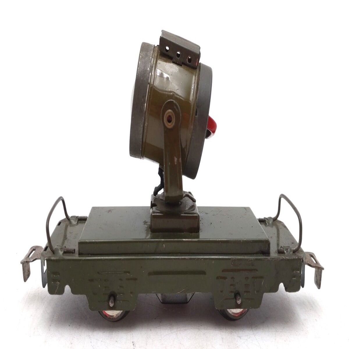 Marx 561M O Vintage Olive Drab Searchlight Car VG