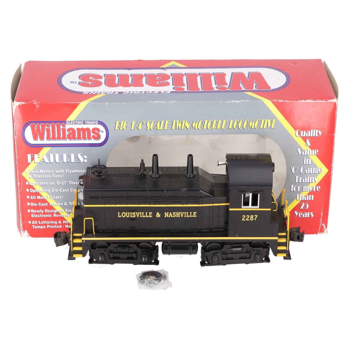 Williams NW218 O Gauge Louisville & Nashville NW-2 Diesel Switcher #2287 EX/Box
