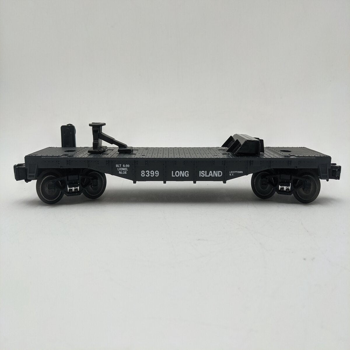 Lionel 6-52166 O Gauge NLOE-1999 Long Island Flatcar #8399 w/o Trailer EX