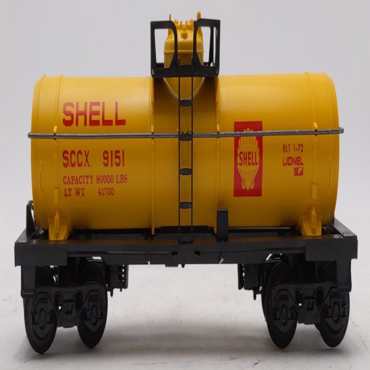 Lionel 6-9151 O Gauge Shell Single Dome Tank Car NEW