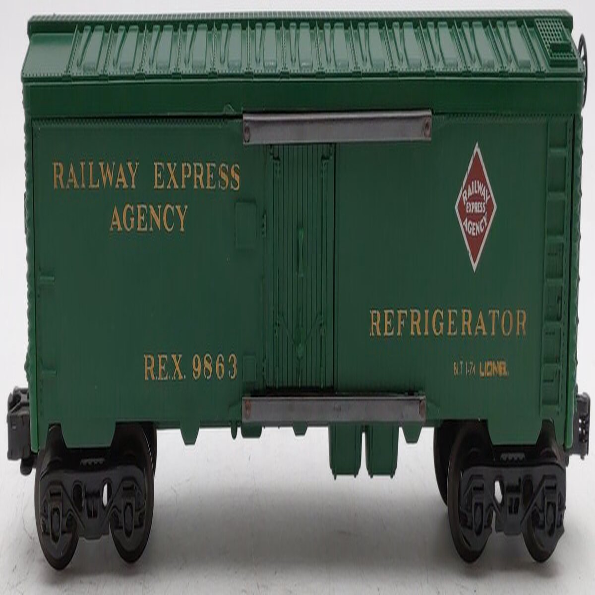 Lionel 6-9863 O Gauge REA Reefer Car #9863 EX
