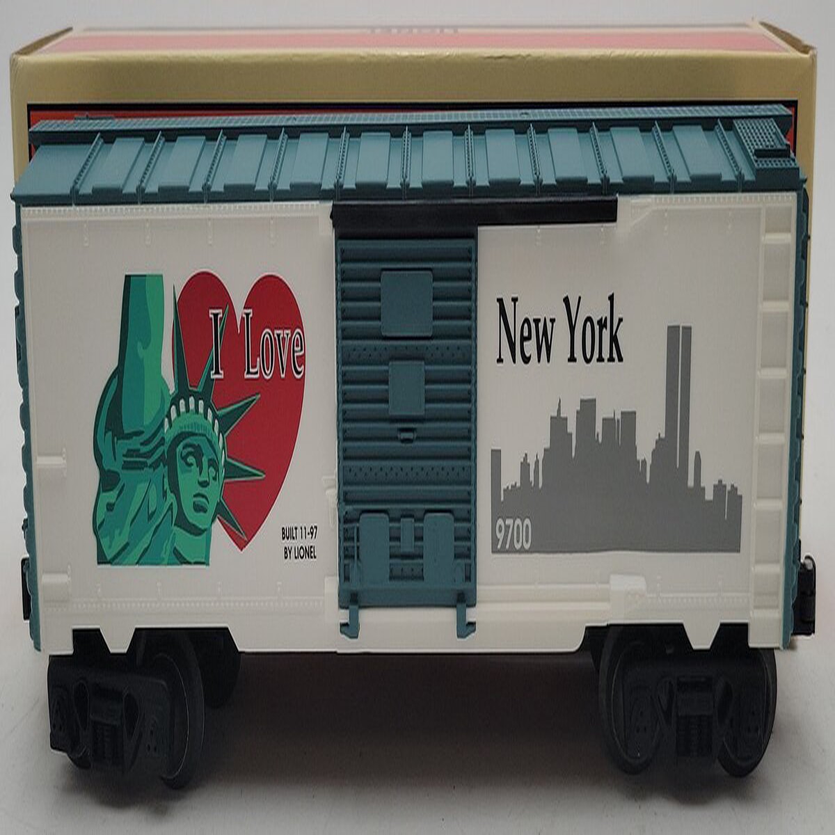 Lionel 6-19949 O Gauge I Love New York Boxcar #9700 NIB