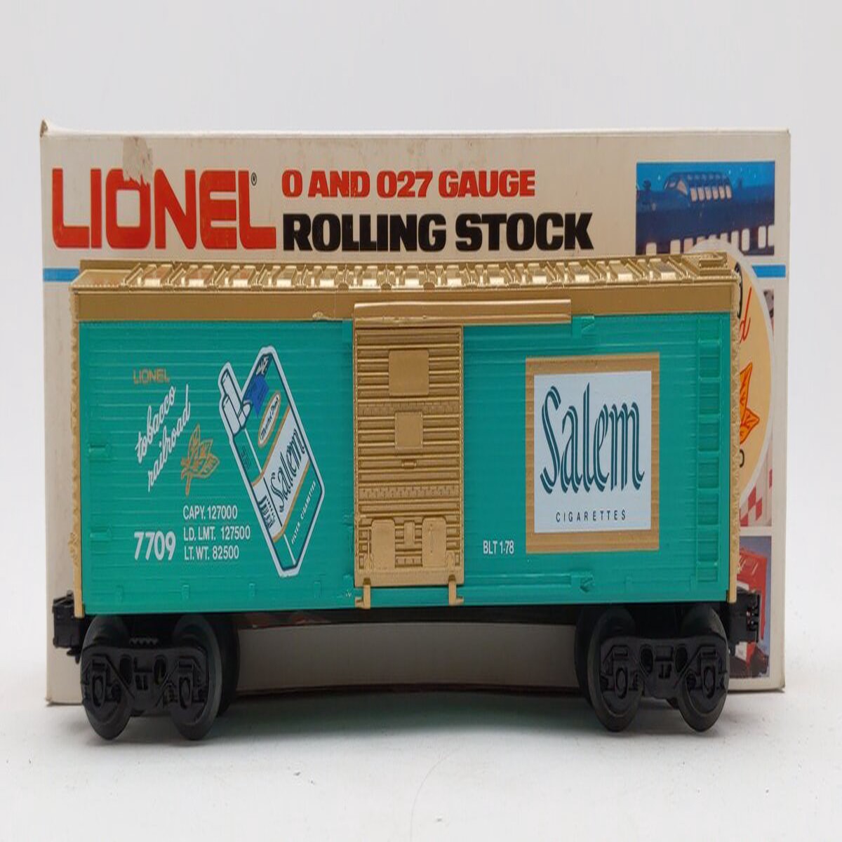 Lionel 6-7709 O Gauge Salem Billboard Refrigerator Car NIB