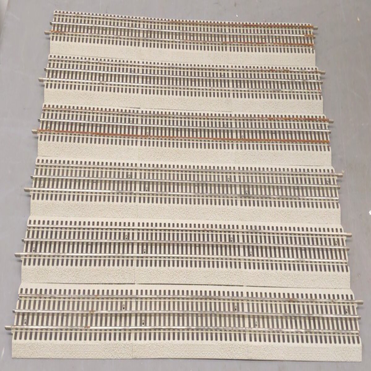 Lionel 6-12042 O FasTrack 30" Straight Section (6) VG