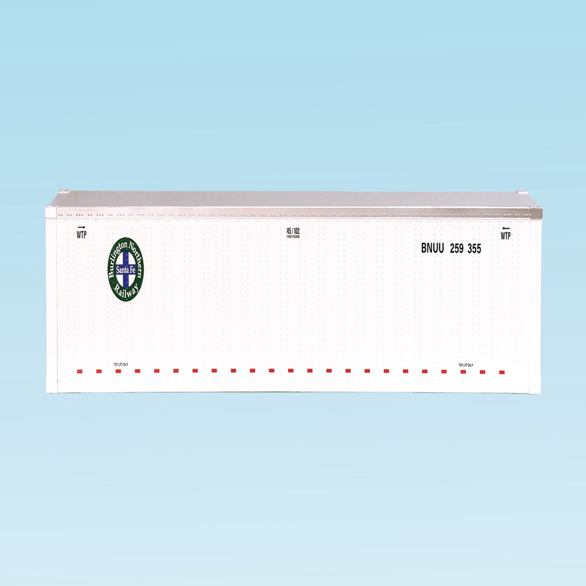 USA Trains R1715C G BNSF 45' Container Smooth Sides