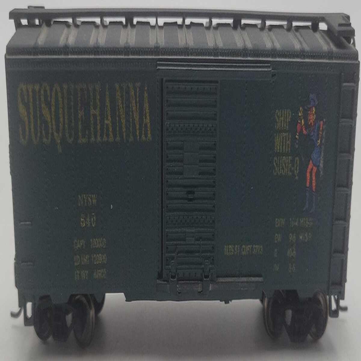 Athearn HO Scale New York Susquehanna & Western (NYSW) Boxcar #540 EX