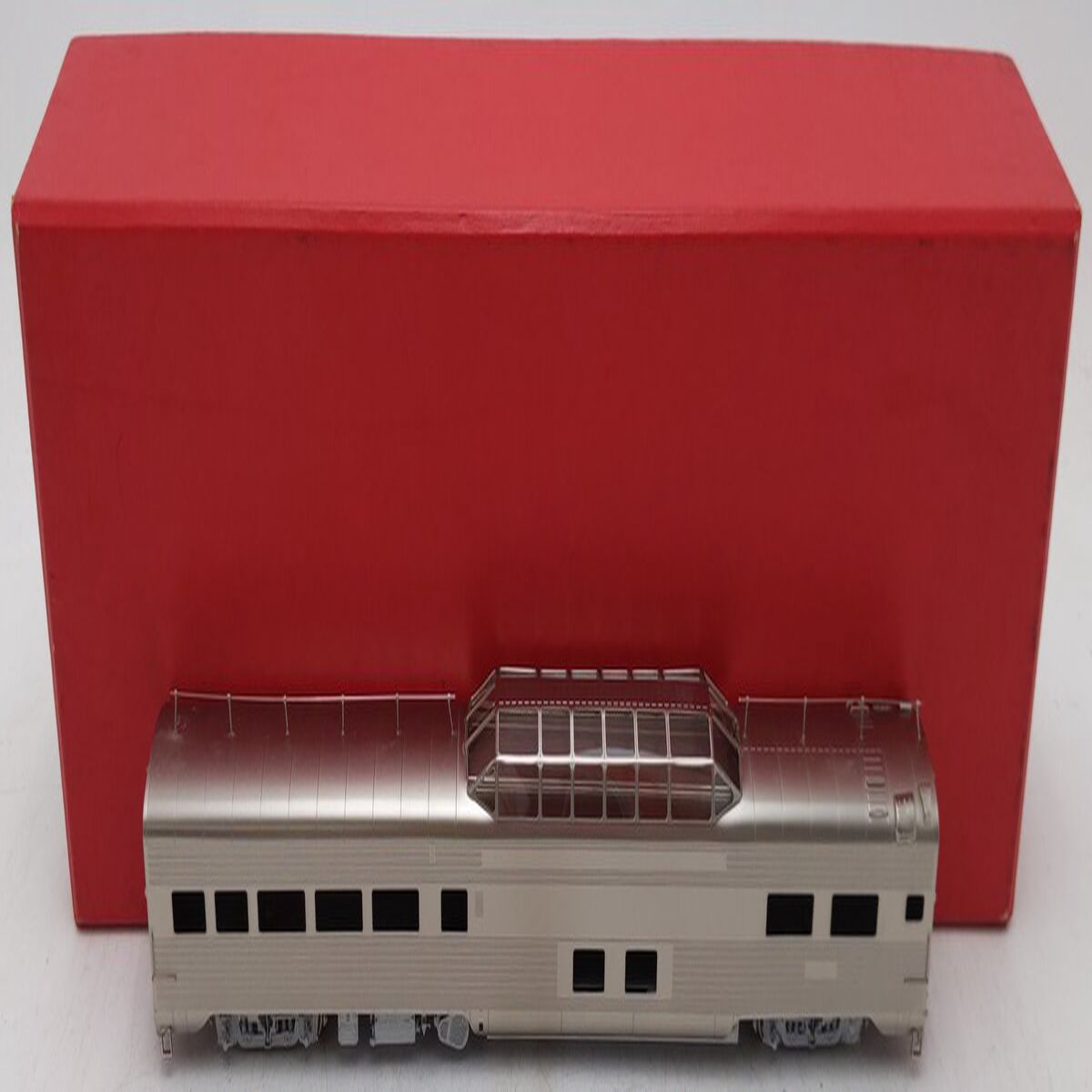 The Coach Yard 1204 HO Scale BRASS Santa Fe Super Chief Pleasure Dome Car #503 EX/Box