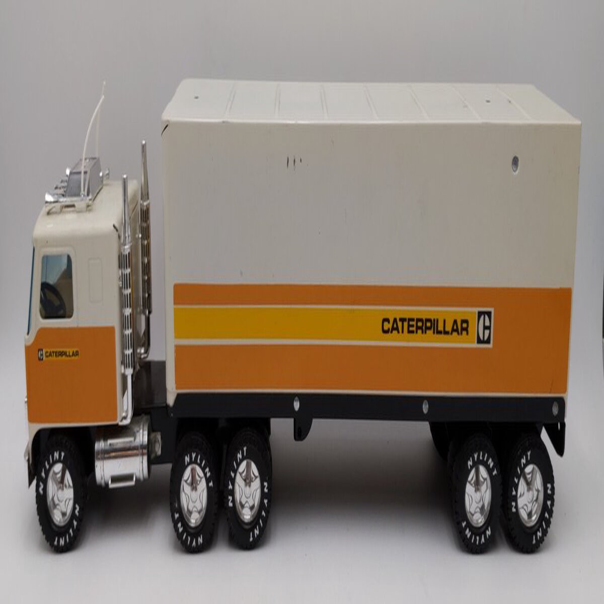 Nylint 1:16 Scale GMC Semi Truck Vintage Toy - Caterpillar VG