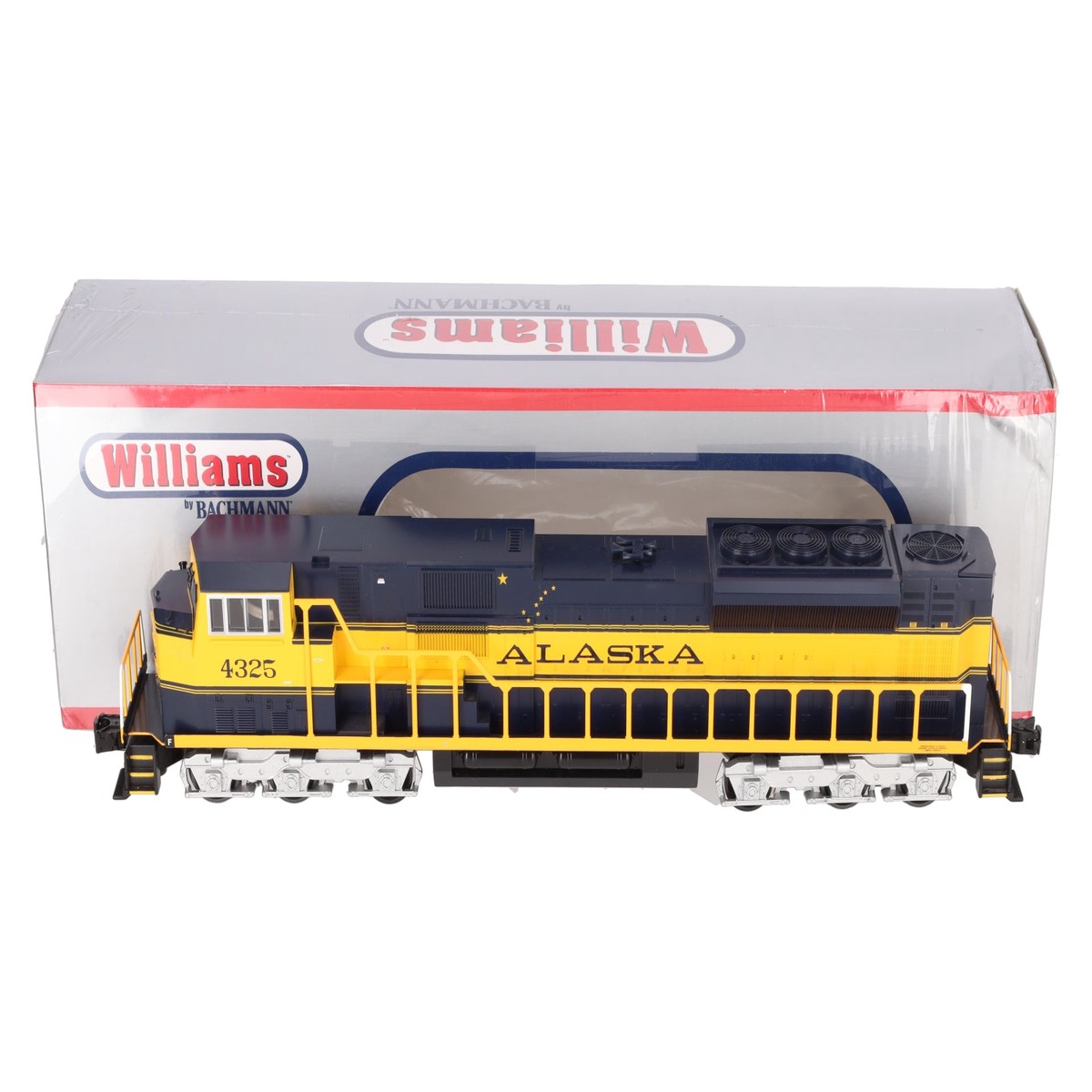 Williams 21818 O Scale Alaska SD90 Diesel Engine #4325 EX/Box