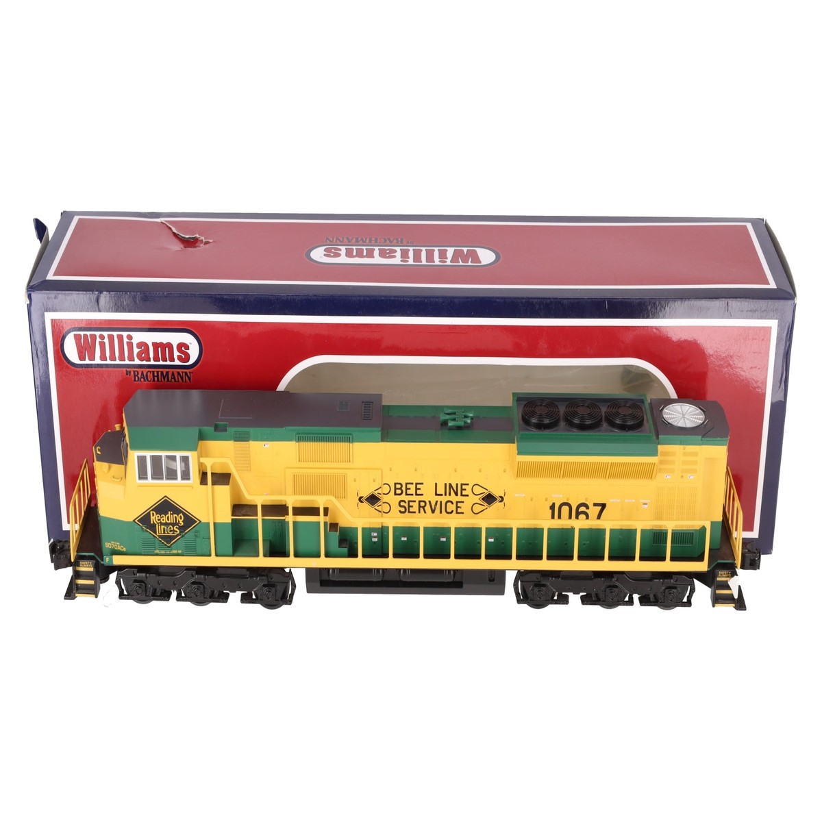 Williams 21834 O Scale Reading NS Heritage SD90 Diesel Locomotive #1067 EX/Box