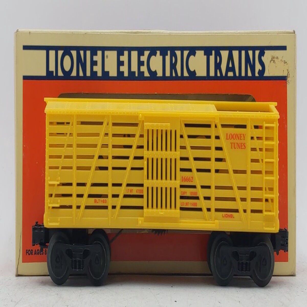 Lionel 6-16662 O Gauge Bugs Bunny & Yosemite Sam Outlaw Car LN/Box