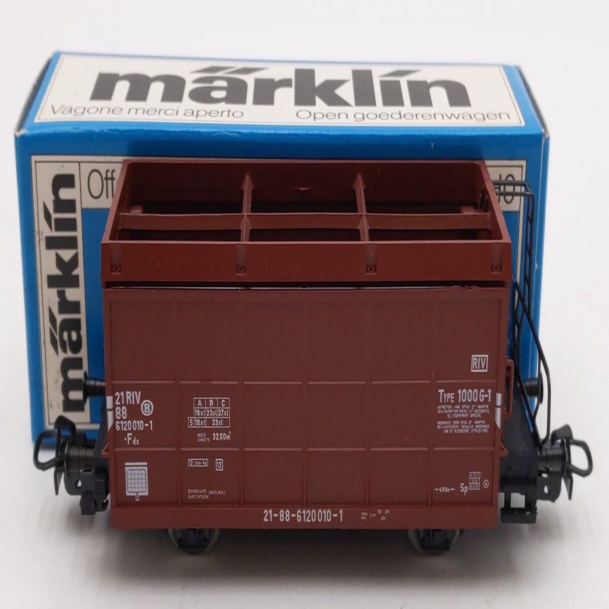 Marklin 4656 HO Scale Open Side Dump Car LN/Box