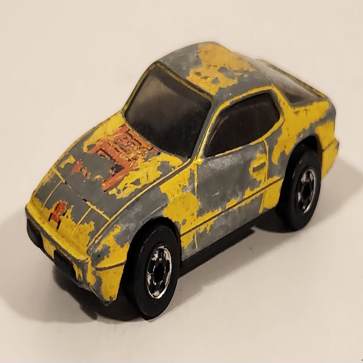 Vintage 1979 Hot Wheels Upfront 924 Yellow Die Cast Toy Car Vehicle