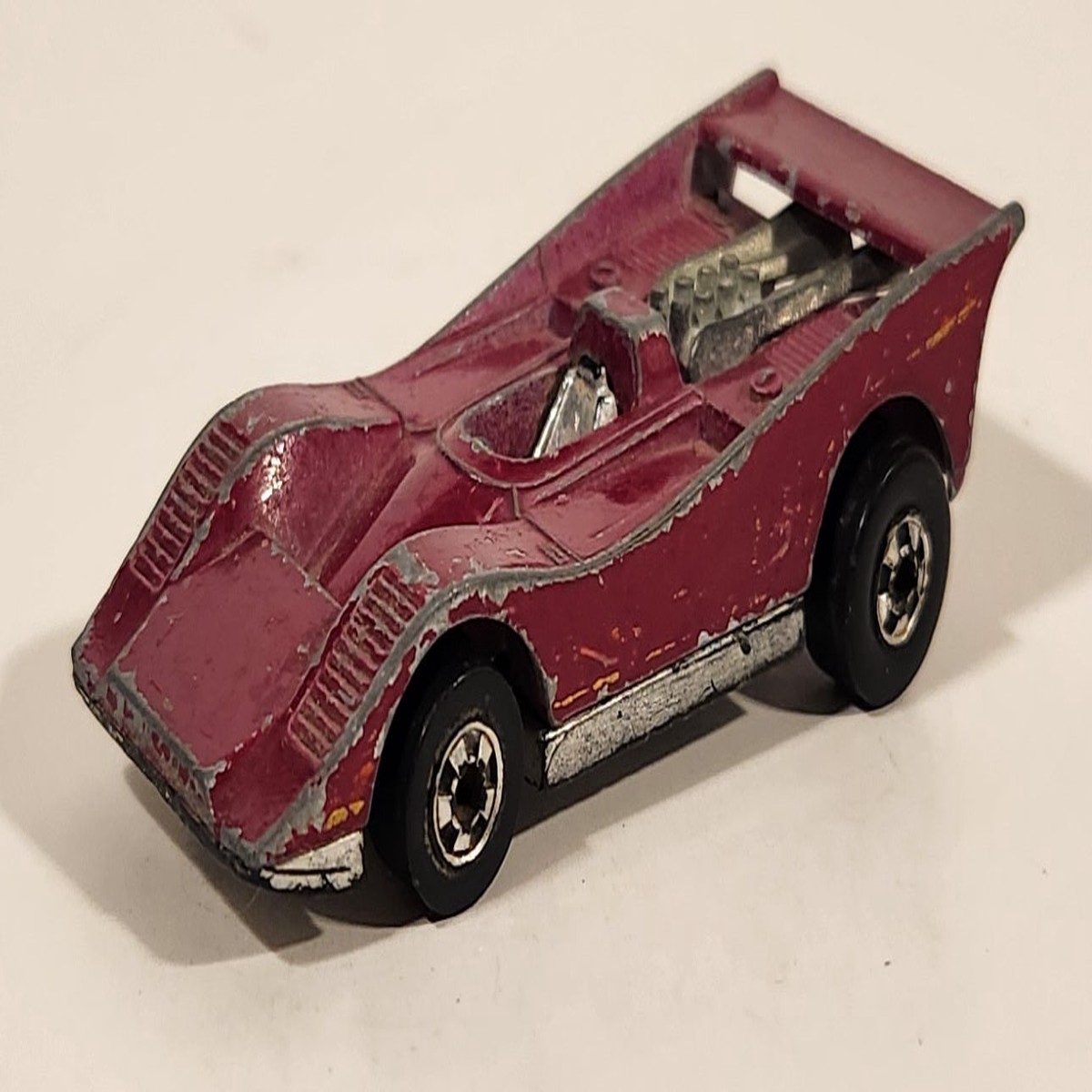 Vintage 1978 Hot Wheels American Victory Magenta Purple Die Cast Toy Car Vehicle