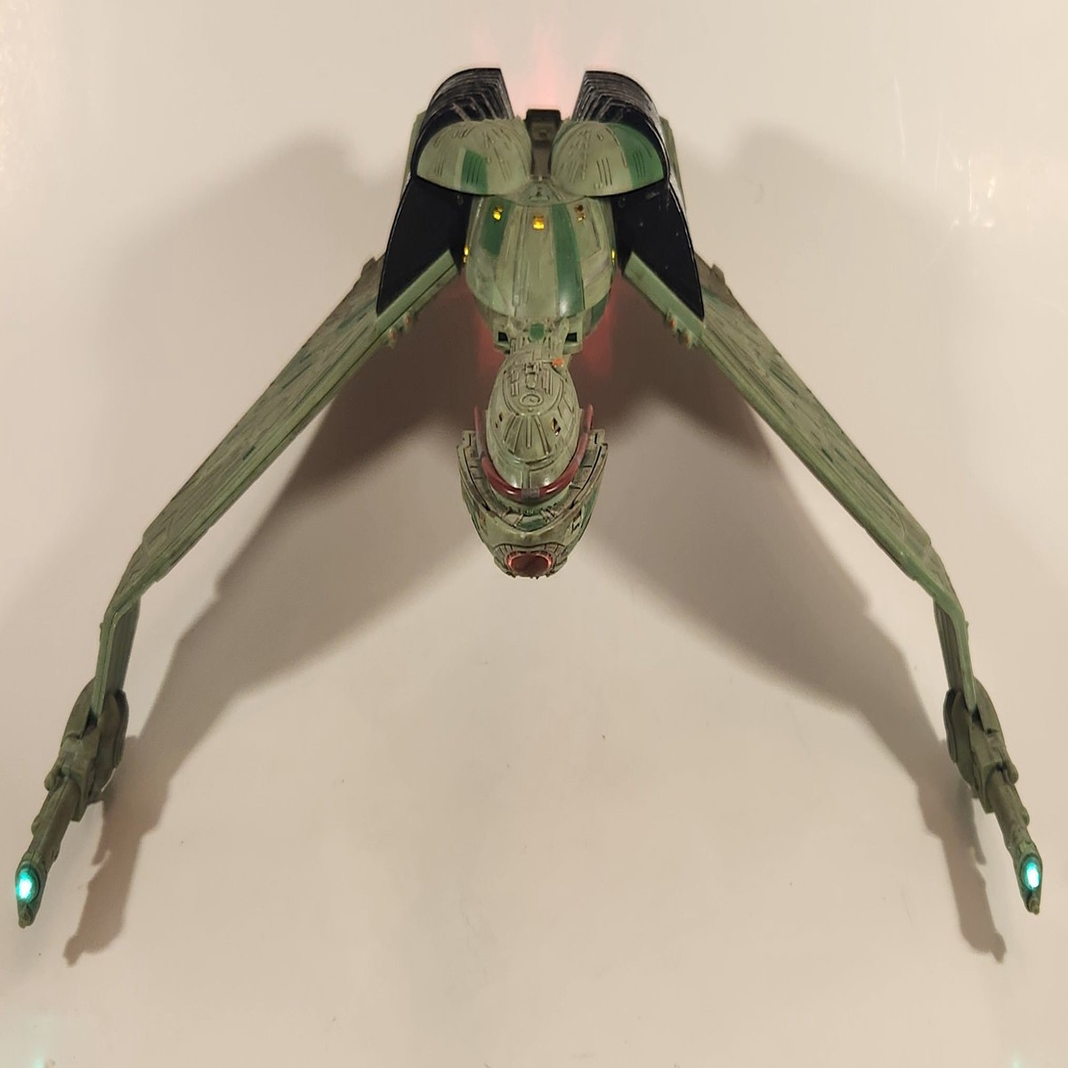 2013 Diamond Select Toys Art Asylum CBS Star Trek Starship Legends Klingon Bird of Prey HMS Bounty Electronic Star Ship 15" Toy Spacecraft