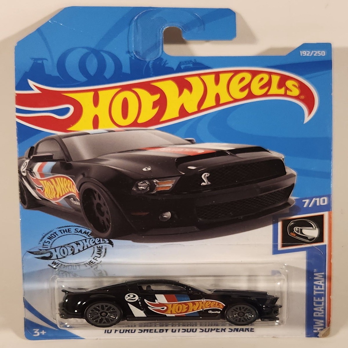 2019 Hot Wheels HW Race Team '10 Ford Shelby GT500 Super Snake Black Die Cast Toy Car Vehicle New in Package