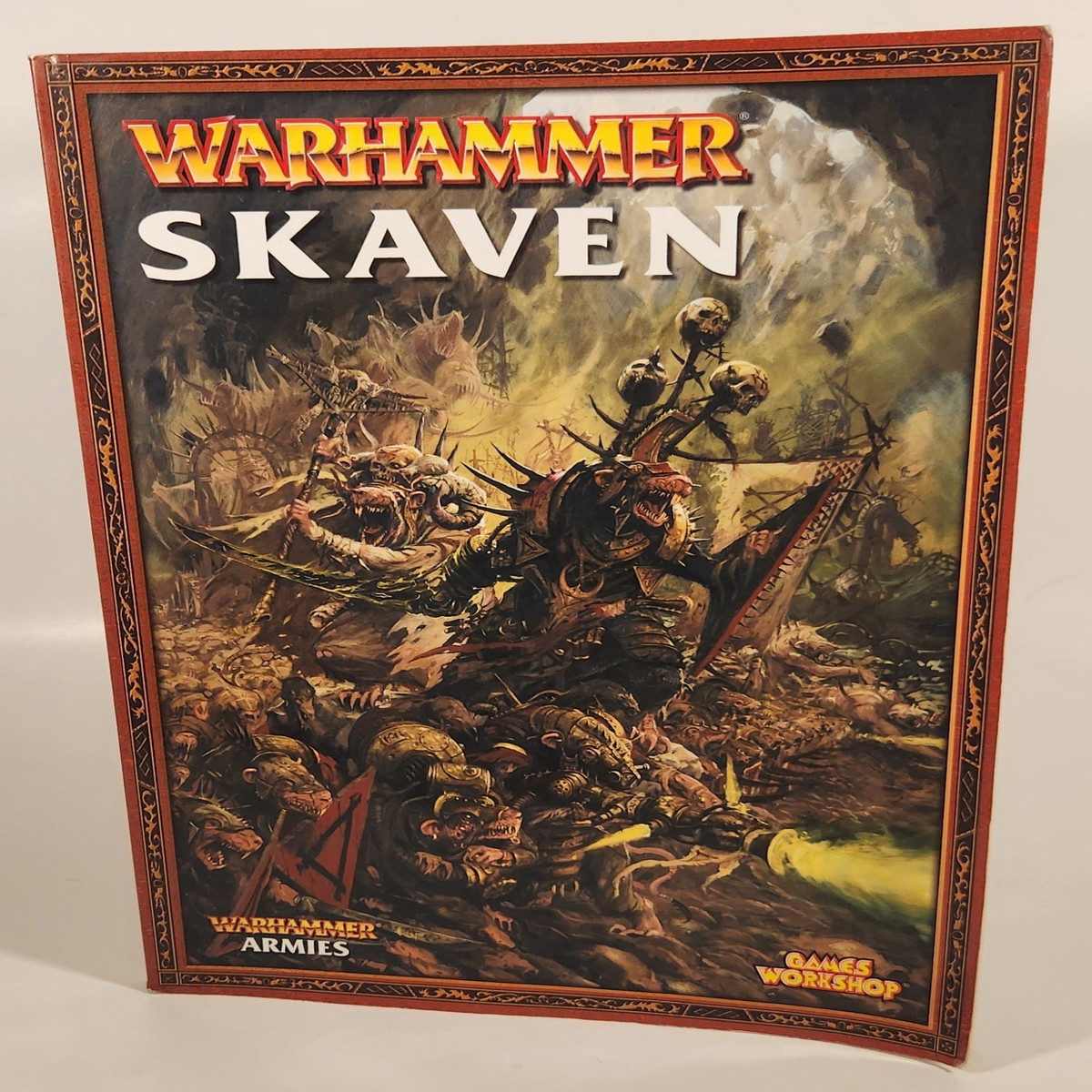 Games Workshop Citadel Warhammer Armies Warhammer Skaven Paperback Book NO BAR CODE