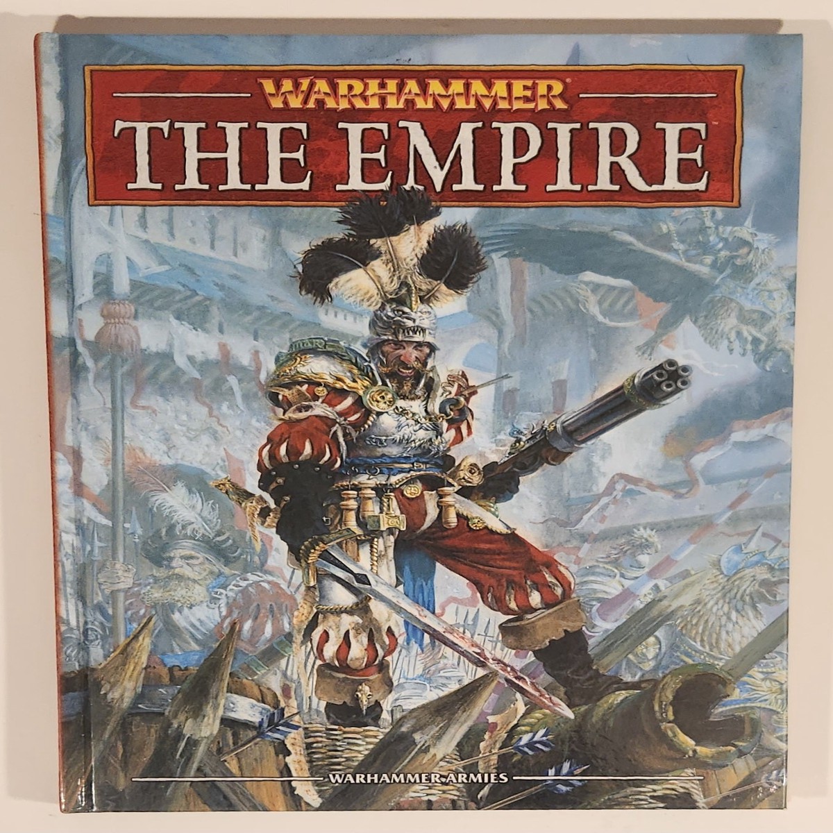 Games Workshop Citadel Warhammer Armies Warhammer The Empire Hard Cover Book NO BAR CODE