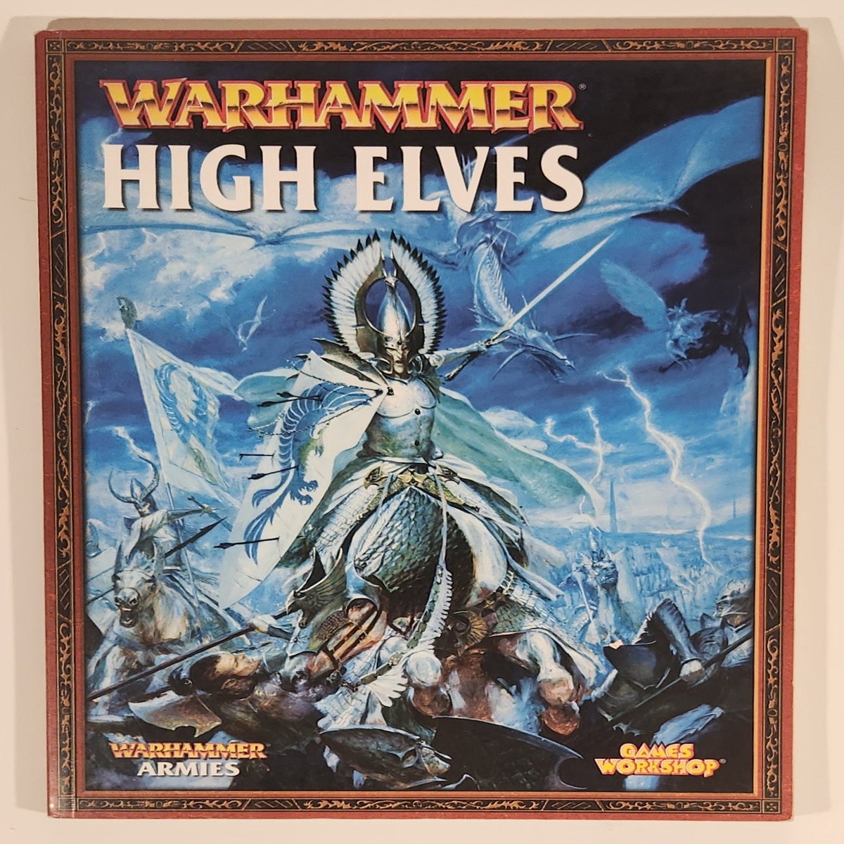 Games Workshop Citadel Warhammer Armies Warhammer High Elves Paperback Book