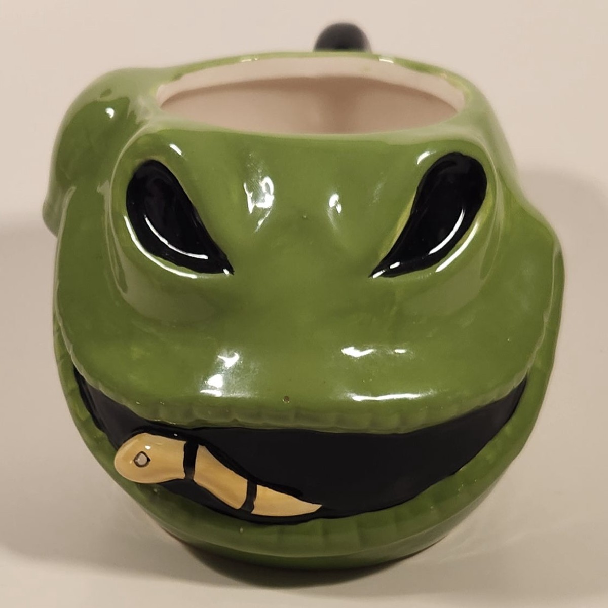 Rare Katalyst Licensing & Promotions Disney The Nightmare Before Christmas Oogie Boogie Green 3D Ceramic Coffee Mug Cup