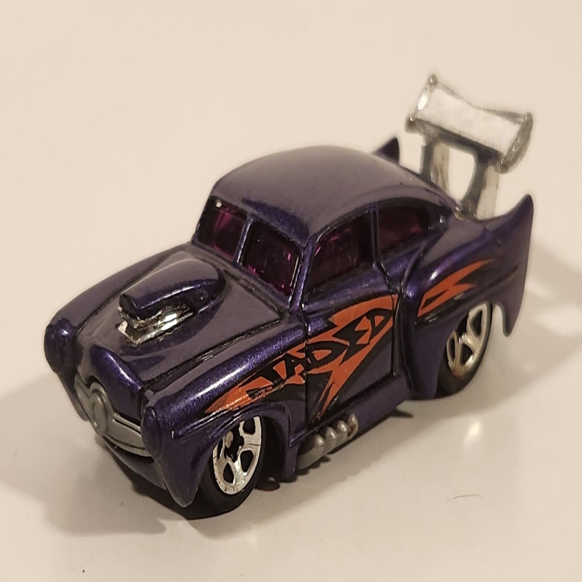 2002 Hot Wheels First Editions Jaded Purple Die Cast Toy Car Vehicle