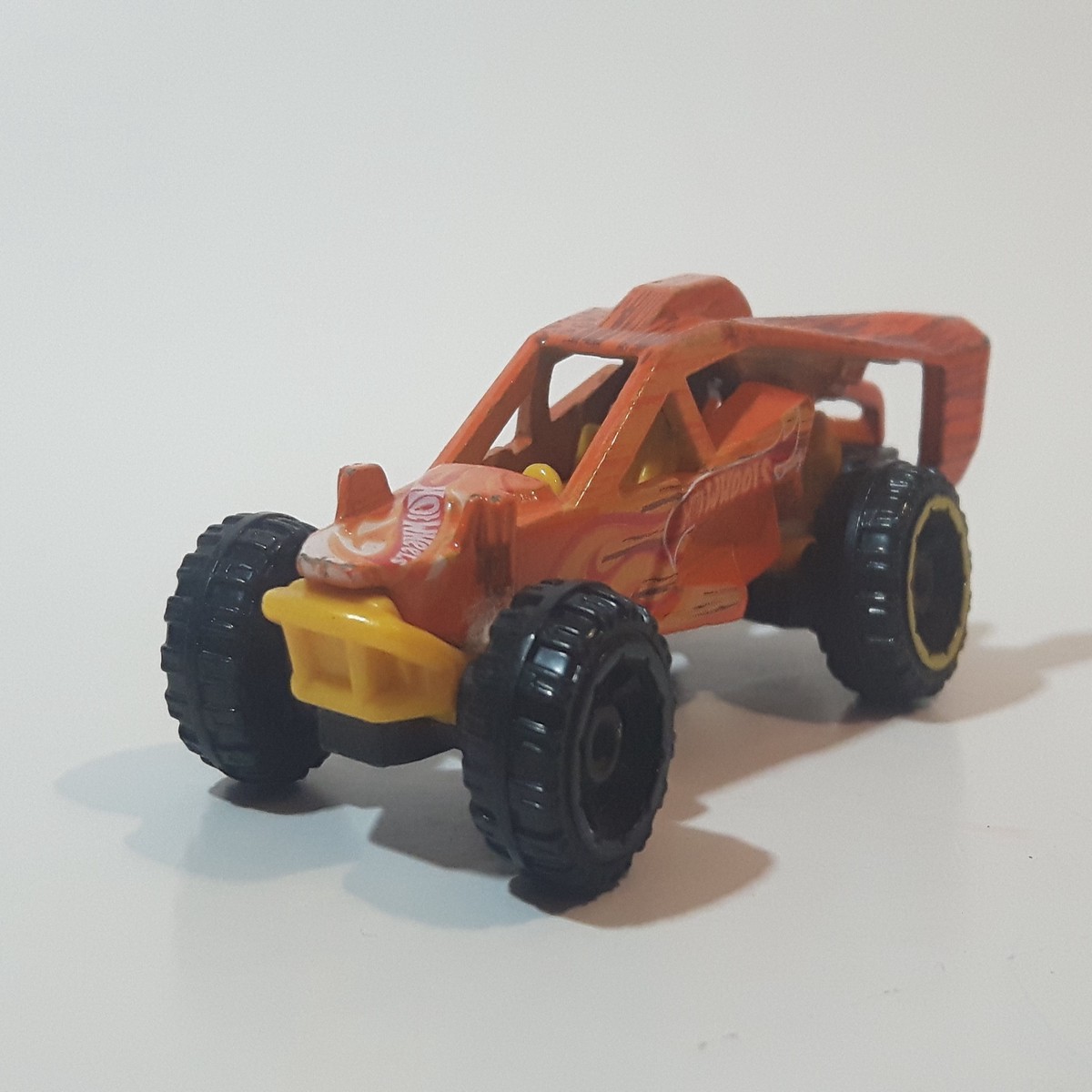 2014 Hot Wheels HW OffRoad: Off Track Team Hot Wheels Corkscrew Buggy Orange Die Cast Toy Car Vehicle