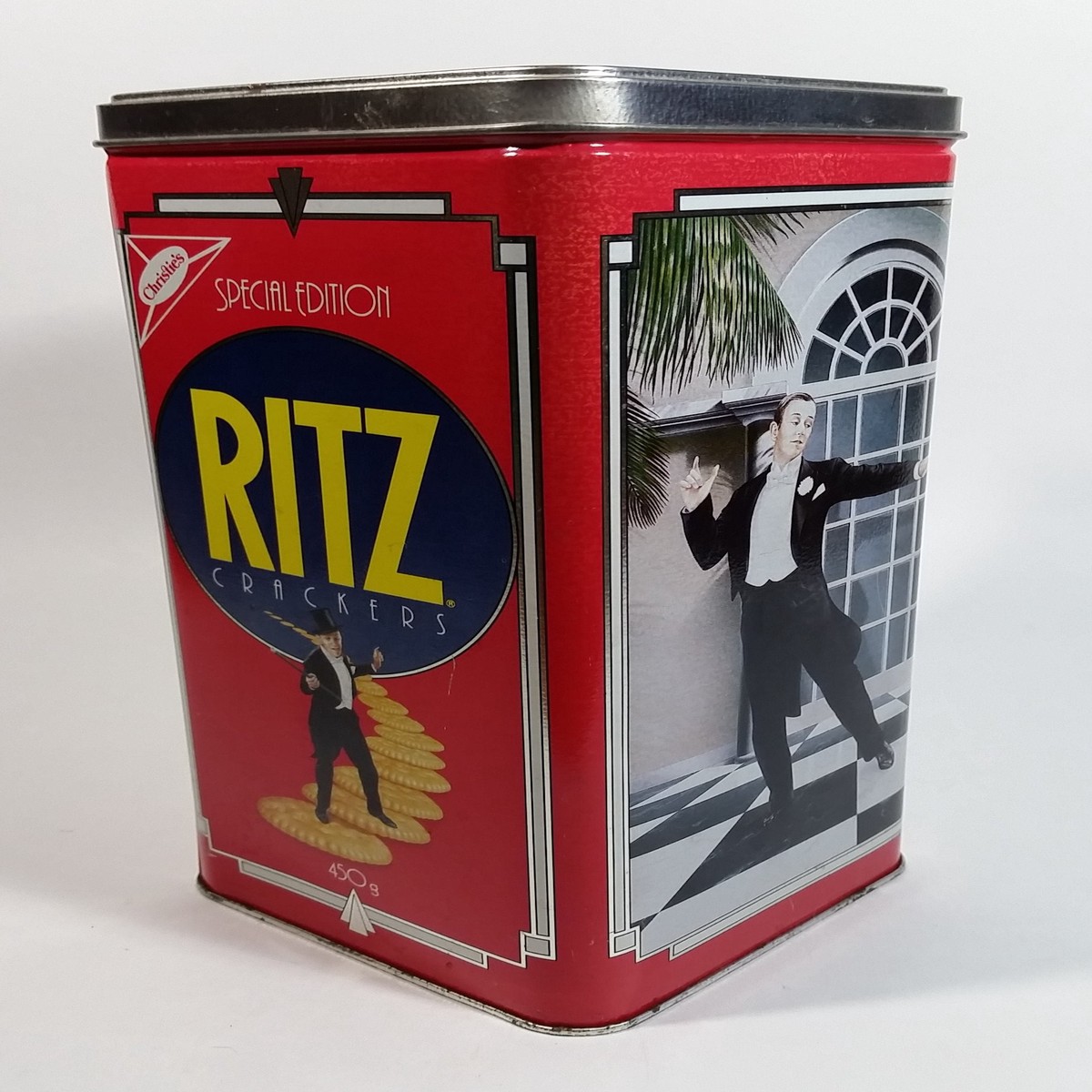 1990 Christie's Limited Edition Ritz Crackers Tin - Nabisco Brands
