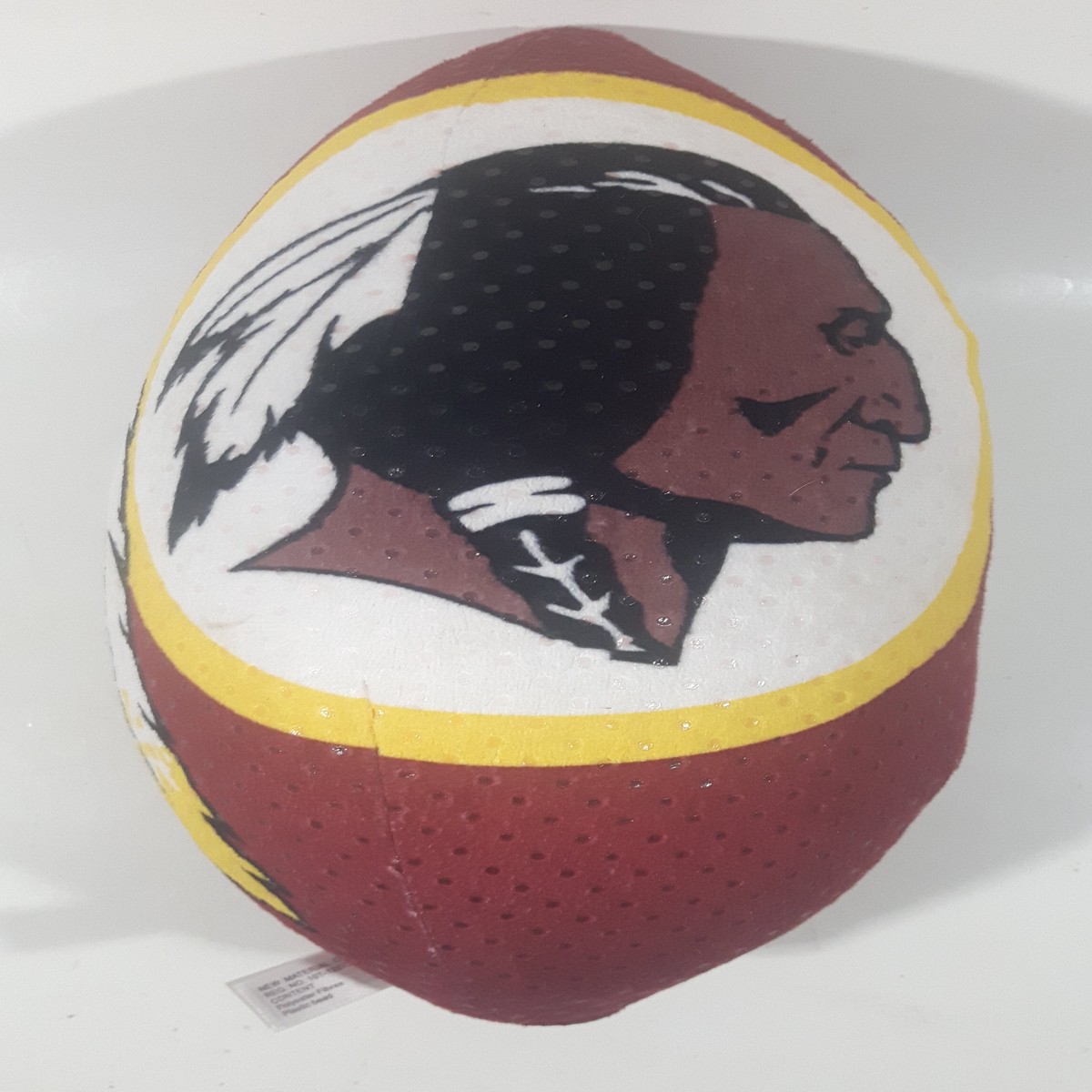 2013 TY Beanie Ballz Rush Zone Washington Redskins Football Plush 12" New With Tags
