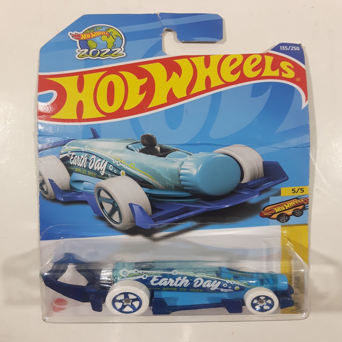 2022 Hot Wheels Fast Foodie Carbonator Clear Blue Green Die Cast Toy Car Vehicle New in Package