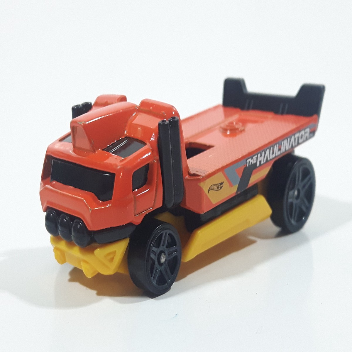 2019 Hot Wheels Experimotors The Haulinator Orange Die Cast Toy Car Vehicle