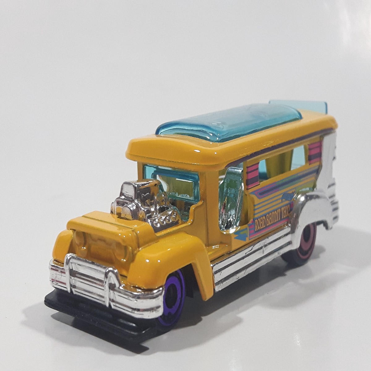 2020 Hot Wheels HW Metro Road Bandit Yellow Die Cast Toy Car Vehicle